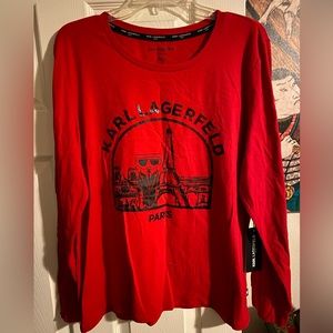 NWT Karl Lagerfeld top